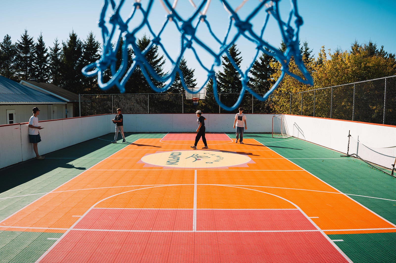 Espace multi-sports au Camping de Compton
